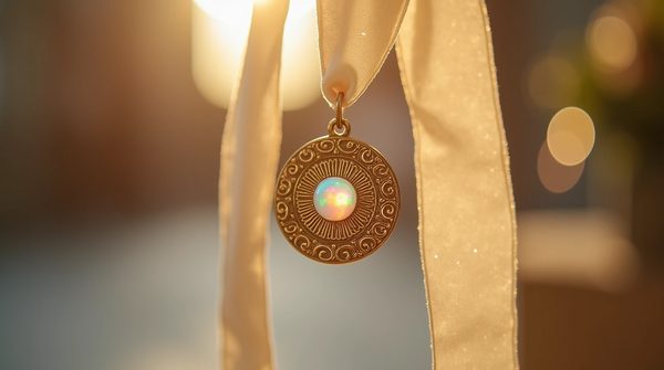 Médaille de baptême : un symbole d'amour et d'espoir